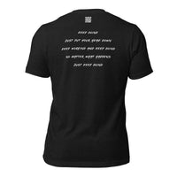 Unisex t-shirt Keep going
